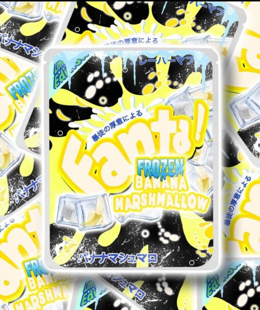 Frozen Banana Marshmallow fanta