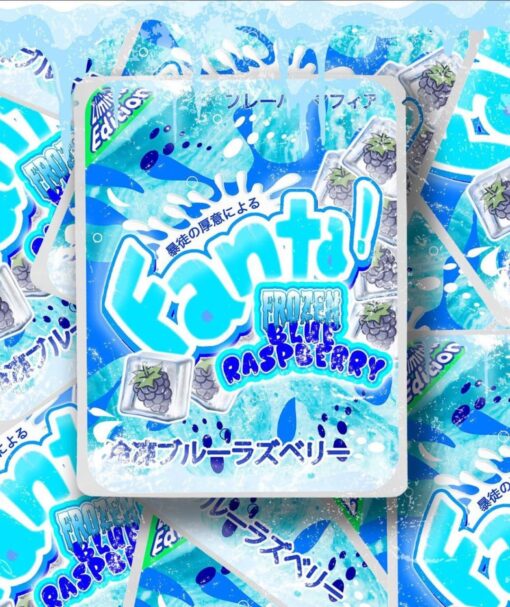 Frozen Blue Raspberry Fanta