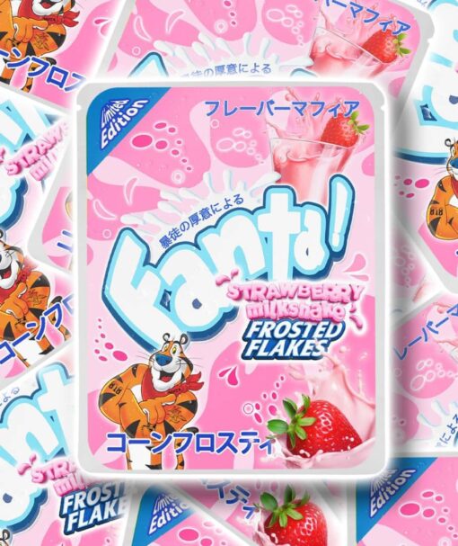 Strawberry Milkshake Frosted Flakes Fanta